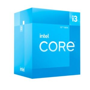 Procesador Intel Core i3-12100 Alder Lake  LGA1700, 4 Cores, 8 Hilos, 3.30/4.30 GHz, UHD 730