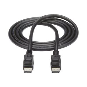 Cable DisplayPort 1.2 4K con Cierre de Seguridad, 1.8 metros, Certificado - 2x Macho DP - Imagen 3