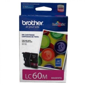 CARTUCHO TINTA BROTHER MAGENTA LC60M - Imagen 2