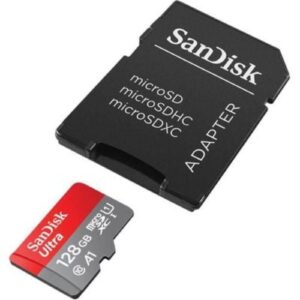 MicroSD SanDisk Ultra 128GB, UHS-I U1, Class10 A1, con Adaptador SD - Imagen 3