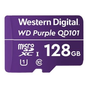 MicroSD Western Digital Purple SC QD101 128GB, Class 10, Speed Class 1 - Imagen 1