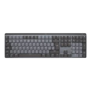 Teclado Mecánico Logitech MX, Switch Tactile Quiet, Bluetooth/Dongle USB, Español, Grafito - Imagen 3