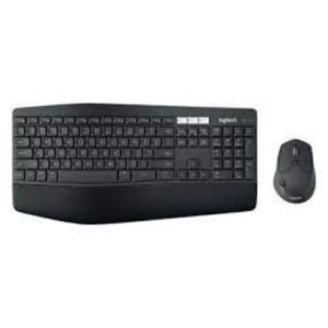 Kit de Teclado y Mouse Logitech MK850, Inalámbrico, RF Inalámbrico + Bluetooth, Negro (Español) - Imagen 1