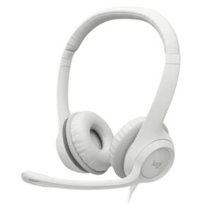 Logitech Astro Audifono Logitech H390 Usb Blancos Sonido Estereo Digital