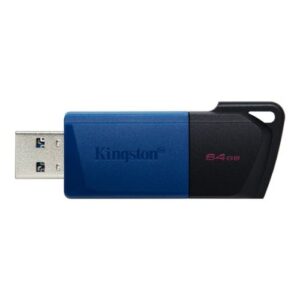 Kingston Pendrive Datatraveler Exodia M De 64Gb (Usb 3.2, Azul DTXM/64GB