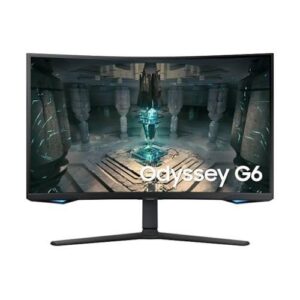Samsung Monitor Smart M5 32″ Curvo 2560X1440P, 240Hz, Display Port-Hdmi-Usb