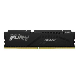 Memoria Ram DDR5 16GB 5200MHz Kingston Fury Beast Black, DIMM - Imagen 3