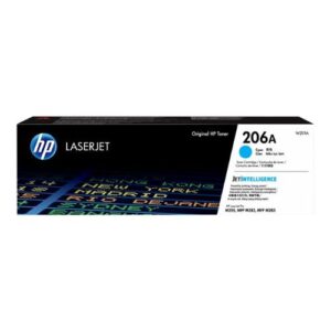 Cartucho de Tóner HP 206A LaserJet Original, Cyan
