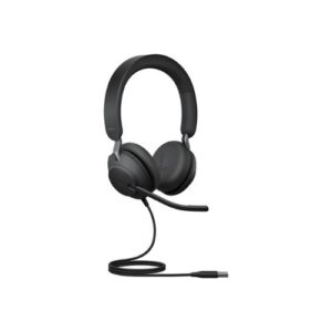 Diadema Jabra Evolve2 40, Unified Communication, Estéreo, Micrófono ajustable, USB-A - Imagen 2
