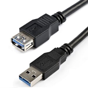 Cable USB 3.0 de 2m Extensor Alargador - USB A Macho a Hembra - StarTech - Imagen 1