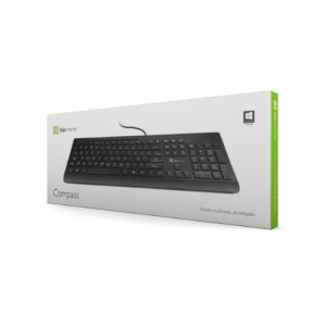 Teclado Klip Xtreme Compass, Ultra-Delgado, Conexión USB, Teclas Multimedia, Plug & Play - Imagen 4