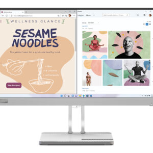 Monitor Lenovo L22e-40 de 21.5“ VA, Full HD, 75Hz, HDMI+VGA, Freesync - Imagen 1