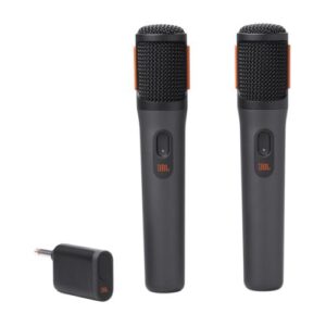 JBL PartyBox – Sistema de Sonido Inalámbrico con Juego de Micrófono, Color Negro