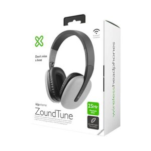 Audífonos Bluetooth Inalámbricos Klip Xtreme ZoundTune KWH-010BL, Diseño ergonómico y ligero, Gris - Imagen 2