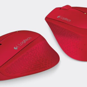 Mouse Inalambrico Logitech M280 Rojo - Imagen 3