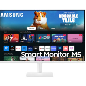 Monitor Smart Plano Samsung 32" M50D M5 FHD, VA, 60Hz, 4ms(GTG), Color Blanco - Imagen 13