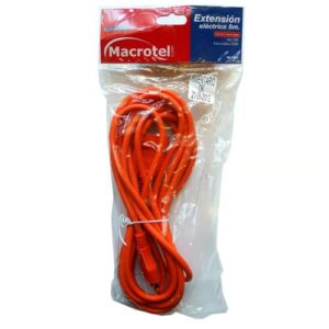 Extensión Eléctrica Macrotel Alargador 5 mts - Imagen 3