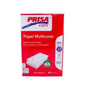 Resma Oficio PRISA 75 g/m² x 500 Hojas - Imagen 1