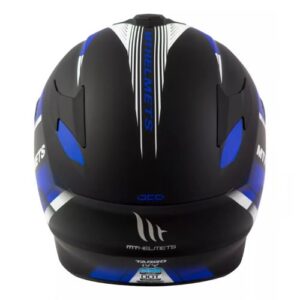 Casco de Moto GENERICO Targo Ivy D7 Azul Mate - Imagen 2