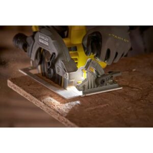 Sierra Circular STANLEY Inalámbrica 7 1/4" 20V Brushless + 2 Baterías 2Ah + Cargador - Imagen 3