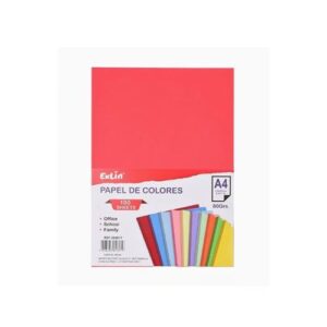 Resma de Papel GENERICO Color Rojo 21cm x 297cm - Imagen 3