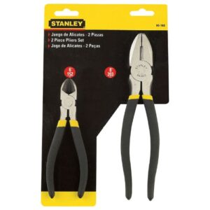 Juego Alicates STANLEY 2 Piezas Electricista / Corte