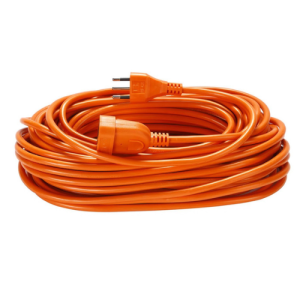 Alargador Eléctrico Simple MACROTEL Naranjo 15 Metros