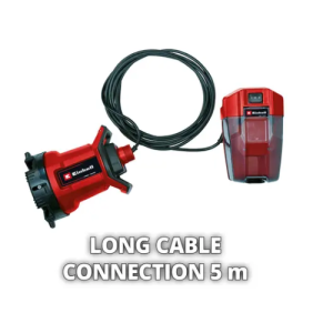 Bomba Sumergible Inalámbrica Einhell GE-DP 18/25: Libertad Total para Aguas Sucias y Limpias (Power X-Change) - Imagen 3