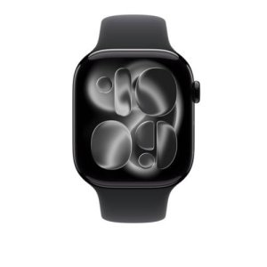 Apple Watch Smartwatch Series 11 de 46mm GPS, aluminio Jet Black, Black Sport Band M/L - Imagen 2