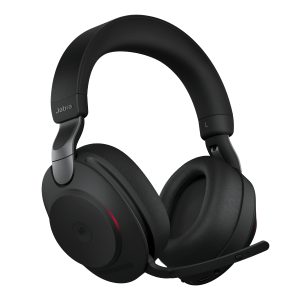 Jabra Evolve2 85 MS Stereo - Auricular - tamaño completo - Bluetooth - inalámbrico, cableado - cancelación de sonido activo - conector de 3,5 mm - aislamiento de ruido - negro - Certificado para Equipos de Microsoft - Imagen 5