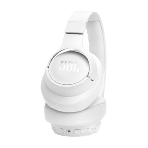 JBL TUNE 770NC - Auriculares con diadema con micro - tamaño completo - Bluetooth - inalámbrico, cableado - cancelación de sonido activo - conector de 3,5 mm - blanco - Imagen 8