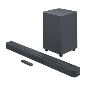 JBL Bar 500 - Sistema de barra de sonido - para teatro en casa - canal 5.1 - inalámbrico - Bluetooth, Wi-Fi 6 - controlado por aplicación - negro - Imagen 2