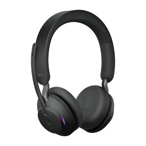 Jabra Evolve2 65 MS Stereo - Auricular - en oreja - Bluetooth - inalámbrico - USB-C - aislamiento de ruido - negro - Certificado para Equipos de Microsoft - Imagen 3