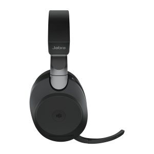 Jabra Evolve2 85 MS Stereo - Auricular - tamaño completo - Bluetooth - inalámbrico, cableado - cancelación de sonido activo - conector de 3,5 mm - aislamiento de ruido - negro - Certificado para Equipos de Microsoft - Imagen 4