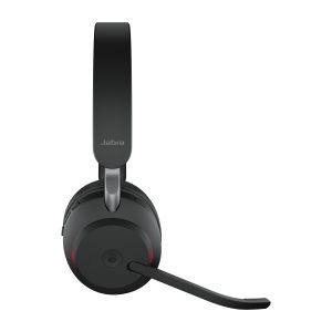 Jabra Evolve2 65 MS Stereo - Auricular - en oreja - Bluetooth - inalámbrico - USB-A - aislamiento de ruido - negro - Certificado para Equipos de Microsoft - Imagen 6