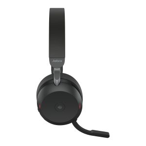 Jabra Evolve2 75 - Auricular - en oreja - Bluetooth - inalámbrico - cancelación de sonido activo - USB-C - aislamiento de ruido - negro - Certificado para Equipos de Microsoft - Imagen 3