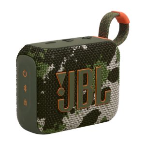 JBL Go 4 - Altavoz - para uso portátil - inalámbrico - Bluetooth - controlado por aplicación - 4.2 vatios - escuadrón - Imagen 1
